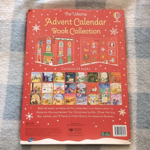 Usborne Advent Calendar Book Collection - Picture 2 of 4